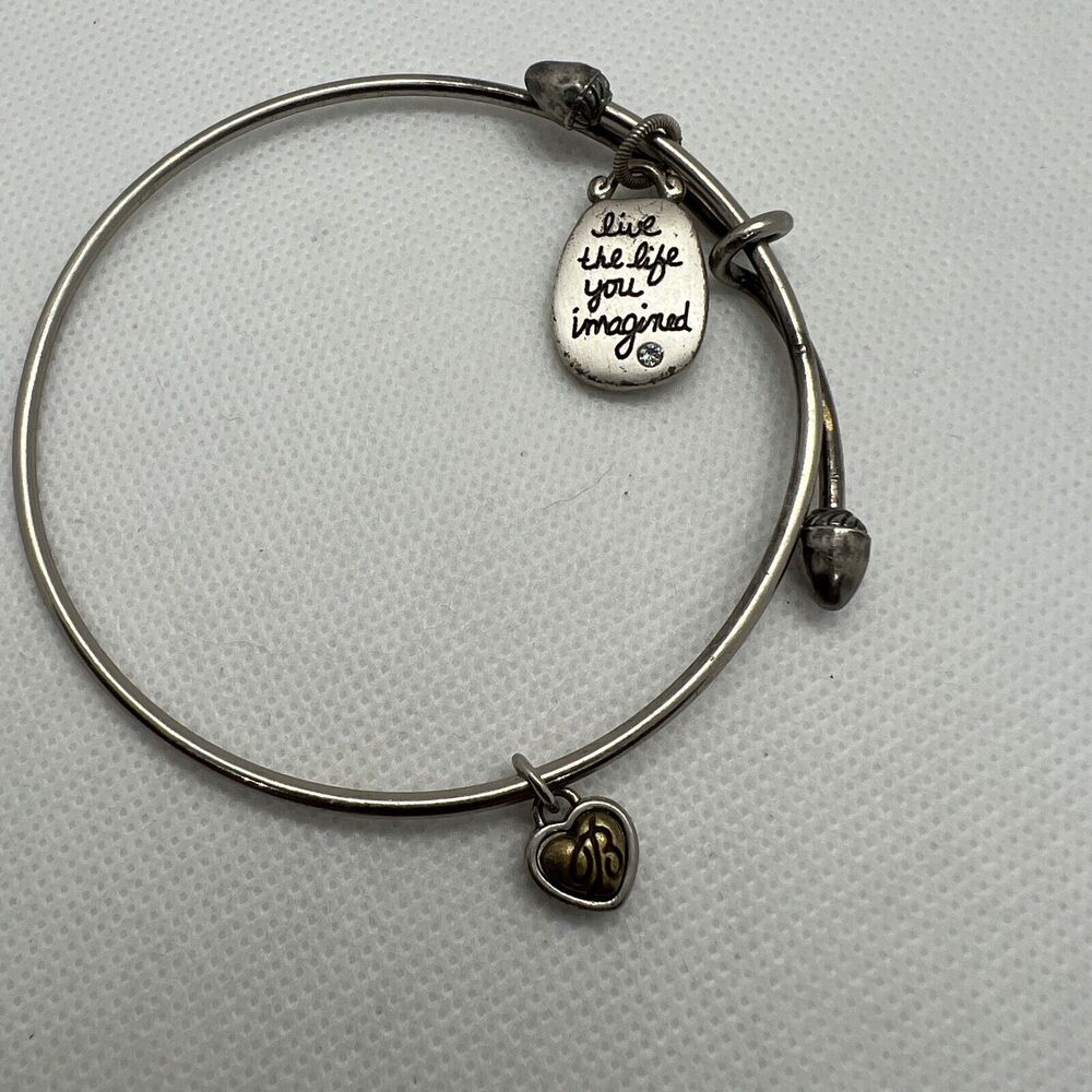 BRIGHTON Bracelet Swarovski Crystal BANGLE ART & SOUL Live The Life You Imagined